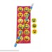 Emoji Stationery Sets For Party Favors Includes Pencils Stickers And Erasers Pack Of 12 Sets B07DP4D5BY